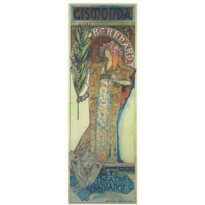 Pohlednice A. Mucha - Gismonda – Zboží Dáma Pohlednice A. Mucha - Gismonda – Zboží Dáma