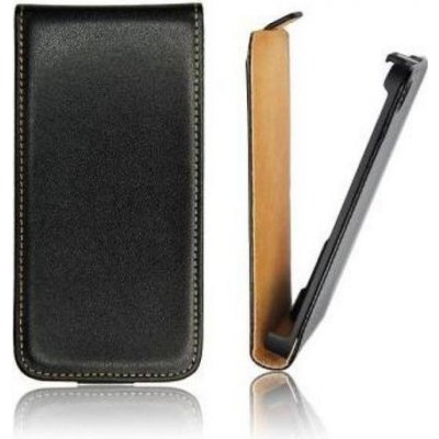 Pouzdro ForCell Slim Flip Nokia Lumia 630 černé