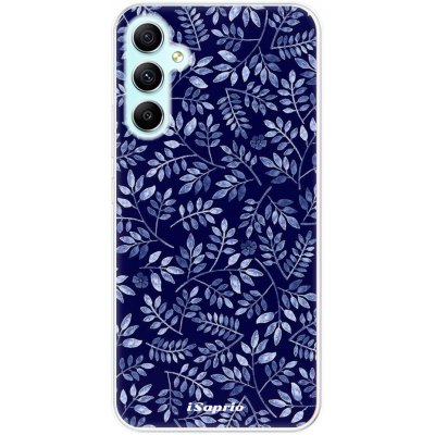 Pouzdro iSaprio - Blue Leaves 05 Samsung Galaxy A34 5G