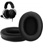 kwmobile náhradní náušníky na sluchátka 2x pro Kingston Hyper X Cloud Alpha / Cloud… černá – Zboží Živě