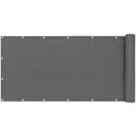 MultiGarden BP-202 Balkonová stínící zástěna s kováním, 100 × 700 cm + montážní příslušenství, šedá – Hledejceny.cz