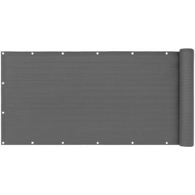 MultiGarden BP-202 Balkonová stínící zástěna s kováním, 100 × 700 cm + montážní příslušenství, šedá – Hledejceny.cz