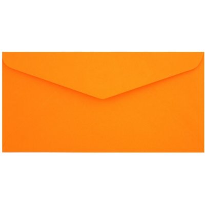 Obálka DL 110x220mm Tmavě oranžová – Zboží Živě