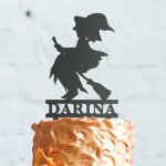 Halloweenská ozdoba na dort - Čarodějnice – Hledejceny.cz