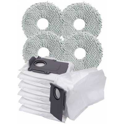 ElektroSkalka Roborock QR 798 Black sáčky a mopovací textilie 6 + 4 ks – Sleviste.cz