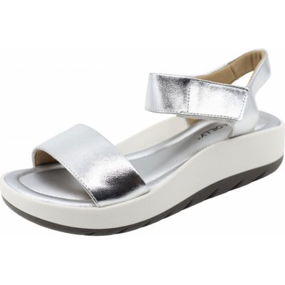 Dámské stříbrné sandále PICCADILLY 474009-4 – Zboží Mobilmania