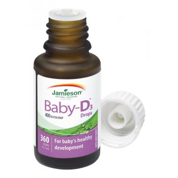 Jamieson Baby-D Vitamín D3 400 IU kapky 11,7 ml
