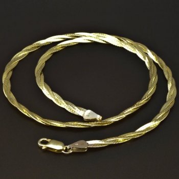 Goldstore Zlatý pletený náhrdelník 1.23.NH004508.45 od 29 440 Kč -  Heureka.cz