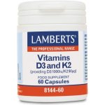 Lamberts Vitamin D3 a K2 60 tablet – Hledejceny.cz