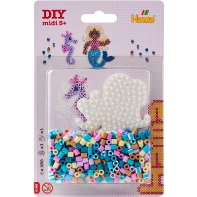 Hama Korálkový set MIDI - Mořská panna - H4193 – Sleviste.cz