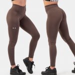 Nebbia dámské legíny Classic Performance 403 brown – Zboží Dáma