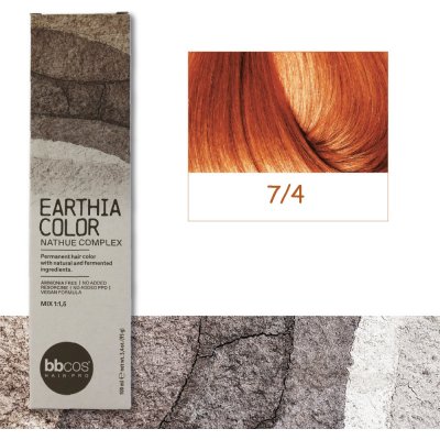 BBcos barva na vlasy Earthia Color 7/4 100 ml – Zboží Mobilmania