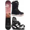 Snowboard set Gravity Electra + vázání + boty 22/23