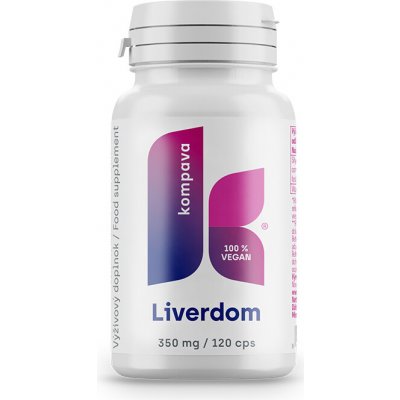 Kompava Liverdom 350 mg 90 kapslí – Hledejceny.cz