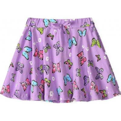 DÍVČÍ SUKNĚ S MOTÝLI NOVINKA Fialková – Zboží Dáma