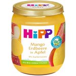 HiPP BIO Jablka s mangem a jahodami 160 g – Sleviste.cz