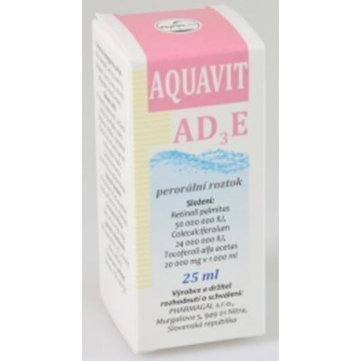 Pharmagal Aquavit AD3E sol 25 ml – HobbyKompas.cz