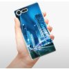 Pouzdro a kryt na mobilní telefon Sony Pouzdro iSaprio - Night City Blue - Sony Xperia X Compact