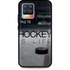 Pouzdro a kryt na mobilní telefon Realme TopQ Realme 8 silikon Hockey Is Life