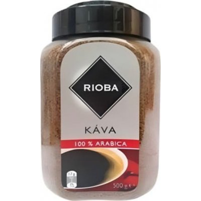 Rioba 100% Arabica káva instantní 0,5 kg – Zboží Dáma