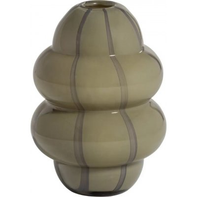 WOOOD Zelená skleněná váza Kency 32 cm – Hledejceny.cz