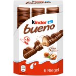 Kinder bueno 6ks 129g – Zbozi.Blesk.cz