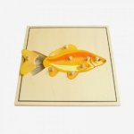 Montessori B018 Puzzle s kostrou ryba – Hledejceny.cz