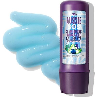 Aussie 3 Minute Miracle Brunette maska na vlasy 225 ml – Zboží Mobilmania