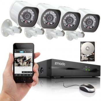 ZMODO 720P sPoE NVR kit 4CH