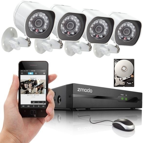 Specifikace Zmodo 720p Spoe Nvr Kit 4ch Heureka Cz