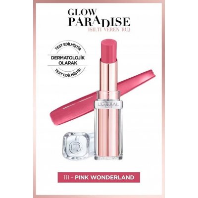 L'Oréal Paris Glow Paradise hydratační balzámová rtěnka 111 Pink Wonderland 4,8 g – Zbozi.Blesk.cz