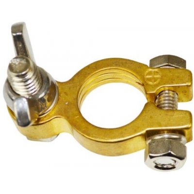 Svorka bateriová mosaz MOUTING + – Zboží Mobilmania