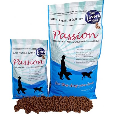 Dog Lovers Gold Passion Ocean Fish & Sweet Potato 13 kg – Hledejceny.cz