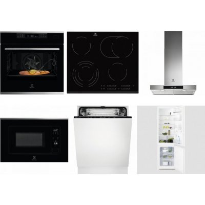 Set Electrolux KOBCS31X + EHF6547FXK + LFT426X + LMS2203EMX + EEA27200L + LNT3LF18S – Hledejceny.cz