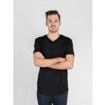 TallGuys pánské prodloužené tričko véčko Deep black – Zboží Mobilmania