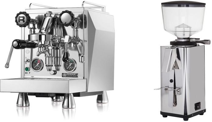 Set Rocket Espresso Giotto Cronometro R + ECM S-Manuale 64