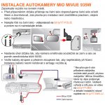 Mio nalepovací, pro kamery Mio MiVue rady C3xx, C5xx, 7xx, 866 (bulk) (340N46700033) černý – Zboží Živě