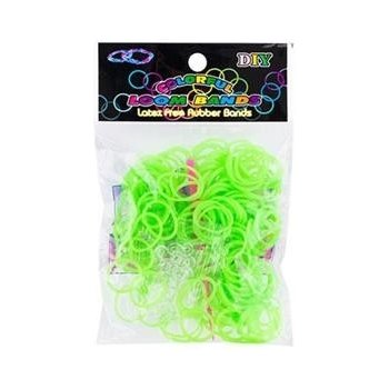 Loom Bands gumičky neonové zelené 180ks