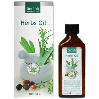 Finclub Herbs Oil olej s 27 rostlinnými extrakty 100 ml