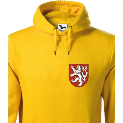 Canvas mikina Český lev, Žlutá – Hledejceny.cz