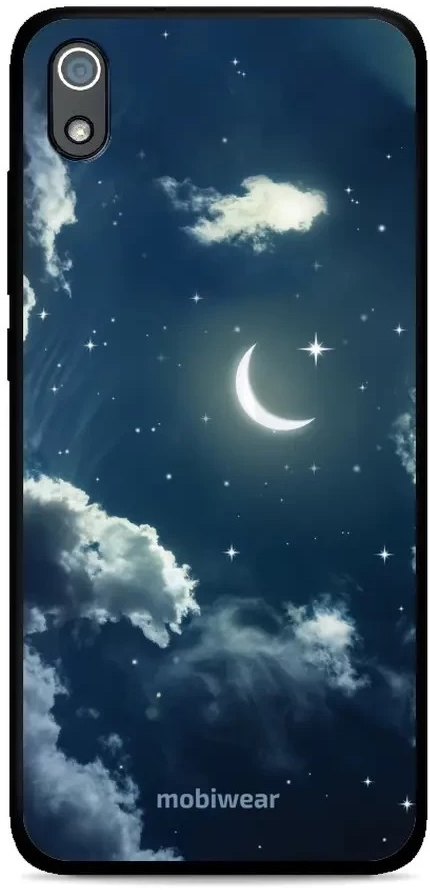 Pouzdro Mobiwear Glossy Xiaomi Redmi 7A - G048G - Noční obloha
