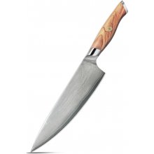 UG Grill Nůž Chef 20,6 35 cm Nerezová ocel 3 olivové dřevo