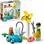 LEGO® DUPLO® 10985 Větrná turbína a elektromobil – Hledejceny.cz