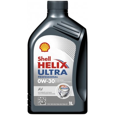 Shell Helix Ultra Professional AV 0W-30 1 l – Zboží Mobilmania