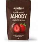 Allnature Jahody sušené mrazem v hořké čoko 100 g – Sleviste.cz
