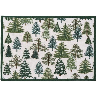 SCANquilt prostírání motiv Les bílozelená prostírání 30x45cm – Zboží Dáma