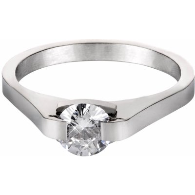 Troli ocelový prsten s krystalem KRS-088 – Zboží Dáma