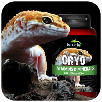 Terrario Oryo vitamíny pro gekončíka nočního 150 g – Zbozi.Blesk.cz