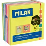 MILAN Blok lep MILAN NEON kostka 76 x 76 mm 400 l. – Hledejceny.cz