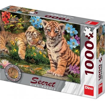 DINO Secret Collection: Tygříci 1000 dílků